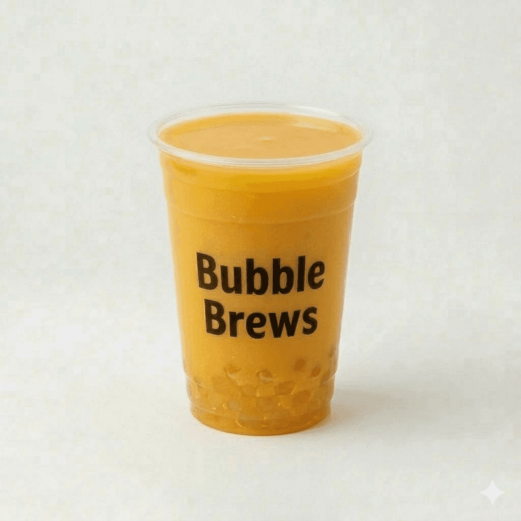 Mango Milk Bubble Tea