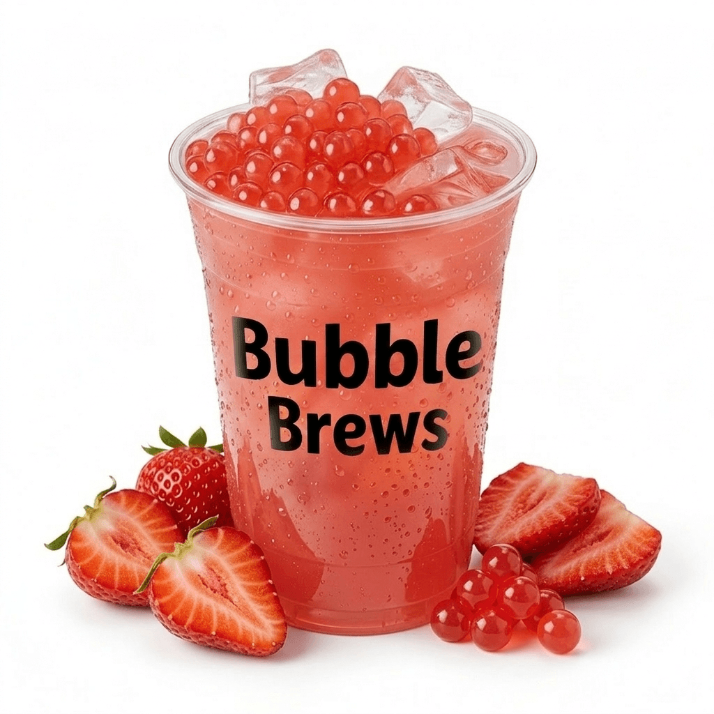 Strawberry Fruit Bubble Tea