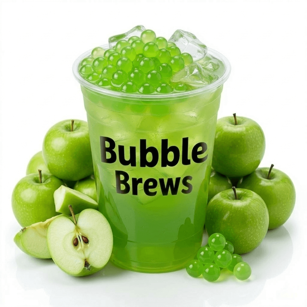 Green Apple Fruit Bubble Tea