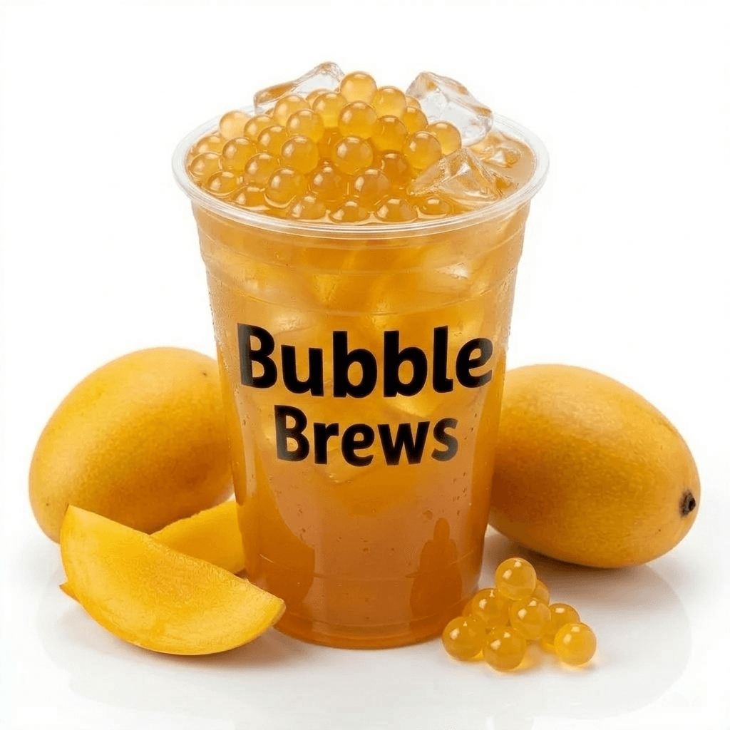 Mango Fruit Bubble Tea